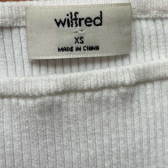 White Wilfred Crop Top (XS) - Picture 5 of 5